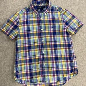 Ralph Lauren button down short sleeve